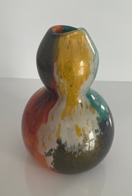AVeM Murano Oriente style vase circa 1950's