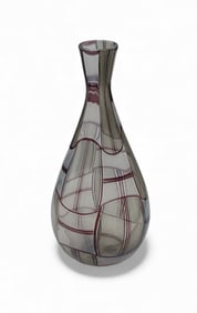 Ercole Barovier Barovier and Toso Parabolici Vase circa 1950's