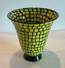 Ercole Barovier barovier and Toso Neomurrine vase in yellow