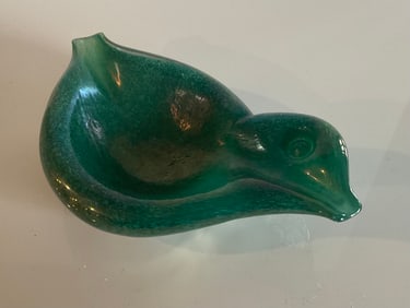 Ercole Barovier Barovier and Toso Eugenio Glass Bird Circa 1950's