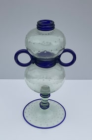 Umberto Bellotto Pauly circa 1920's art glass vase