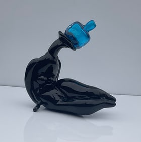 Fulvio Bianconi ACQUAIOLA figure signed and dated 1993