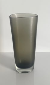Model 4807 Paolo Venini acid signed inciso vase circa 1950's