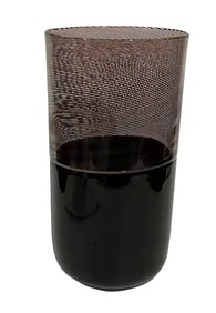 Venini Tapio Wirkkala Incalmo Vase with mezza filligrana decoration