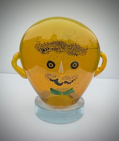 J Dubuffet Ermanno Nason IVR Mazzega Sculpture dated 1950