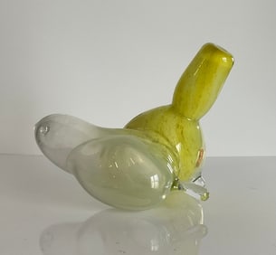 Marvin Lipofsky Artist signed studio glass sculpture