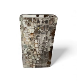 Giles Bettison Australia Studio Art glass Mosaic murrine vase