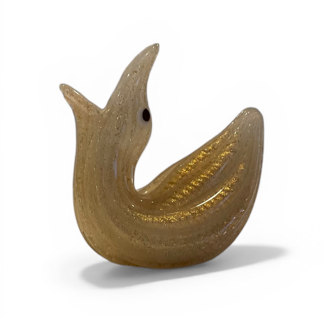 Ercole Barovier for Barovier and Toso Murano glass sculpture of a bird (1 of 1)