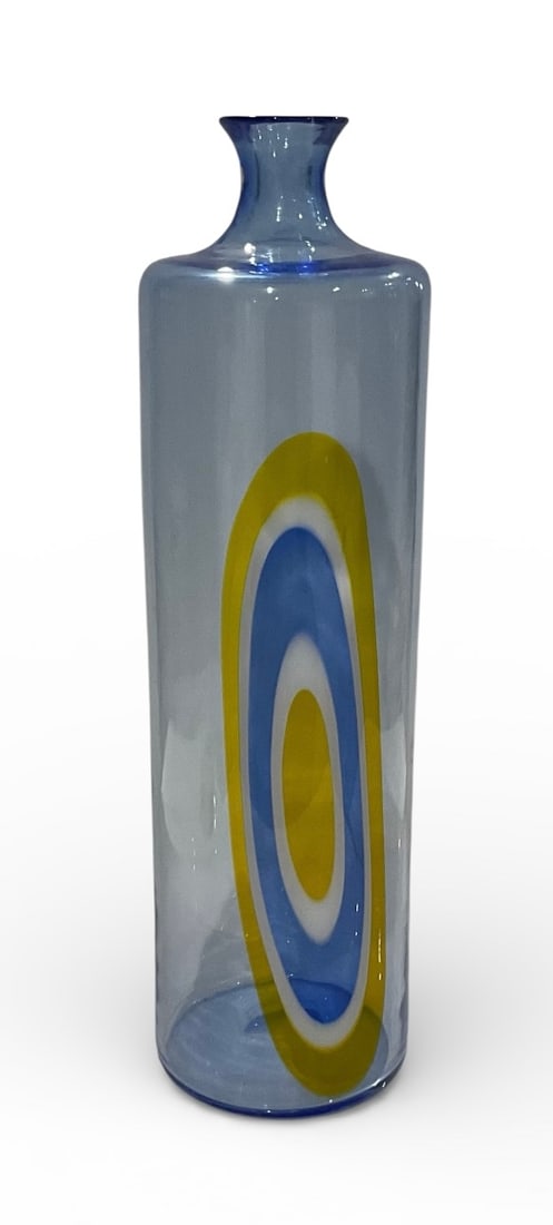 Gianmaria Potenza Large Saturn spiral murrine vase for La Murrina (1 of 1)