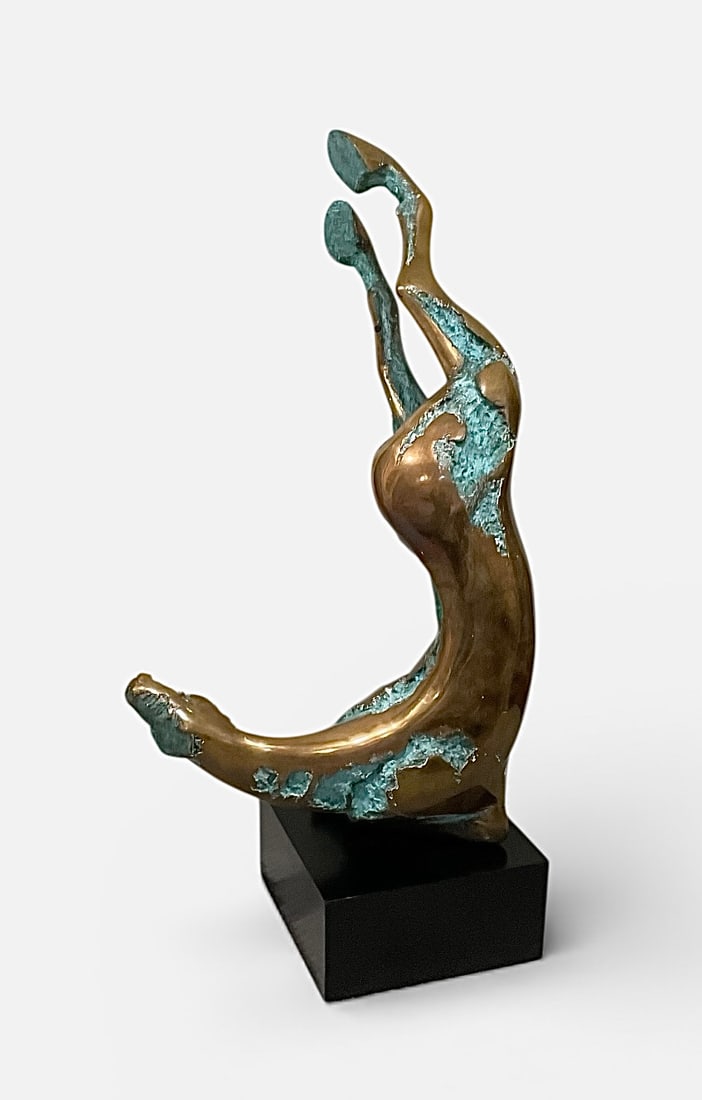 Max squillace (1946-2015) Italian Large Bronze sculpture of a horse - 2
