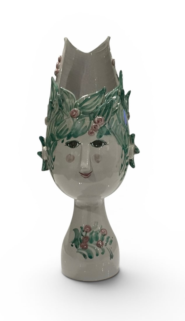 Bjorn Winblad large studio pottery head sculpture vase (1 of 1)