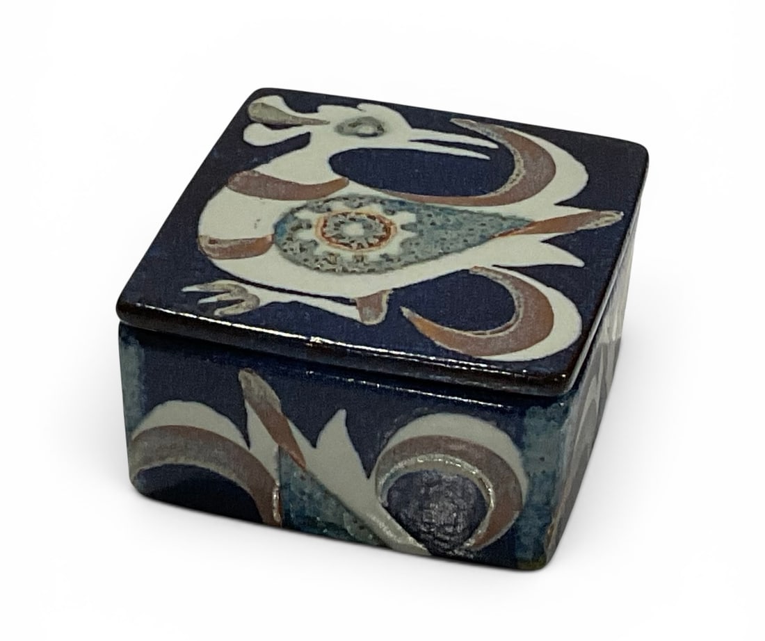 Royal Copenhagan signed decorative box (1 of 1)