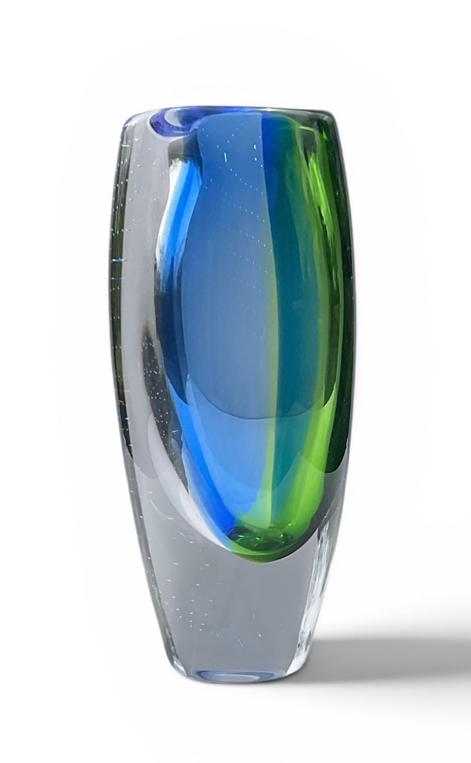 Signed Warff Kosta Boda Art Glass Vase (1 of 1)