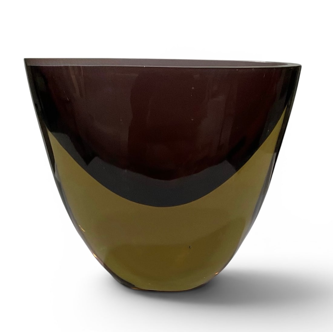 Cenedese Murano Heavy Sommerso Vase most likely designed by Antonio Da Ros (1 of 1)