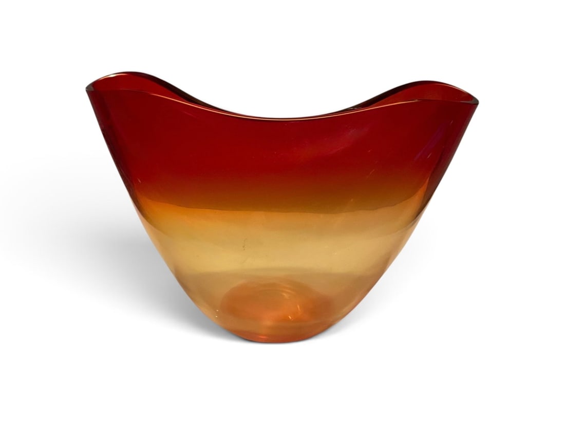 Large Artist Signed Alfredo Barbini Murano vase (1 of 1)