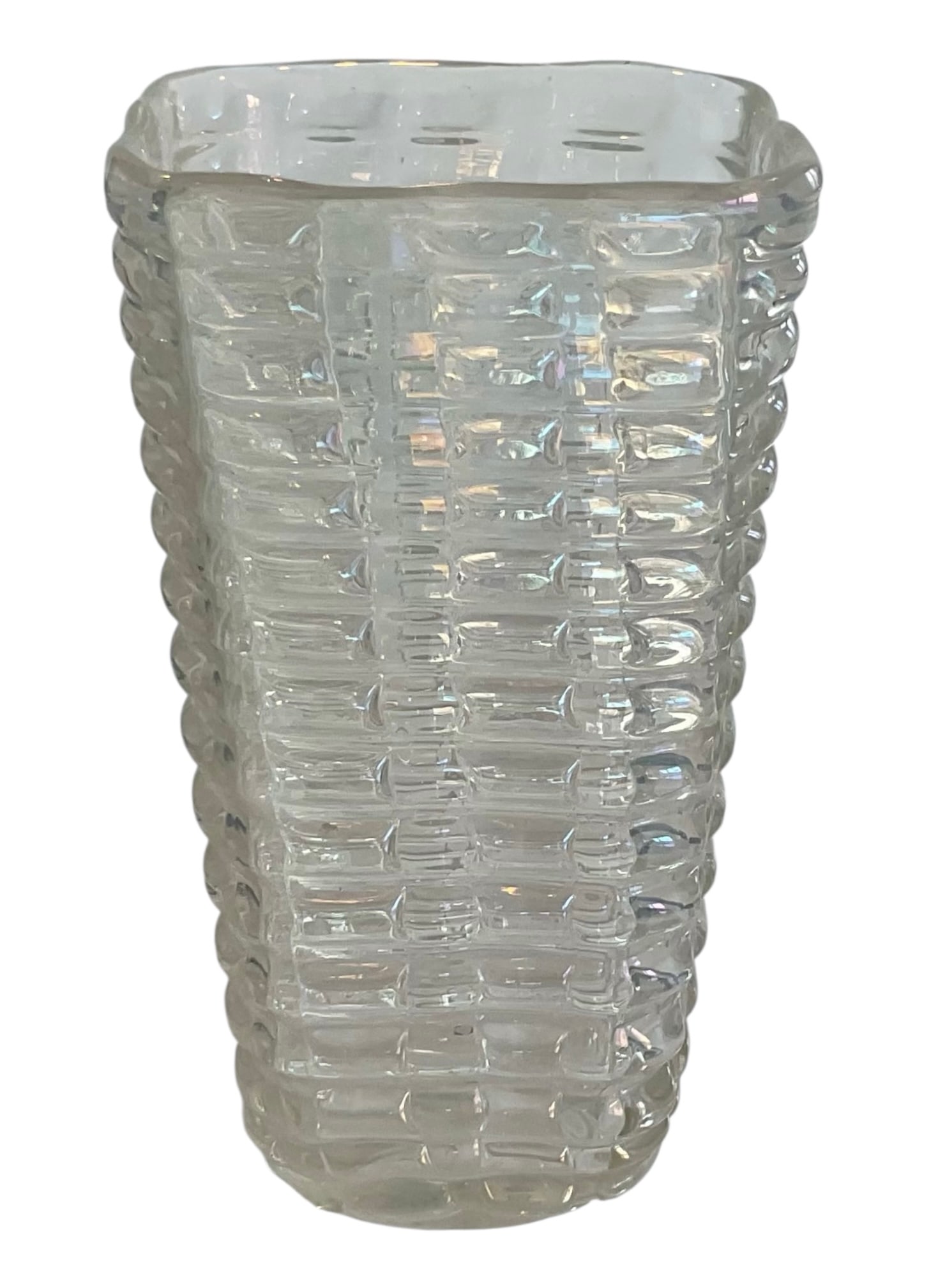 Ercole Barovier (1889-1974) Murano art glass Bugnati Vase circa 1940s (1 of 1)