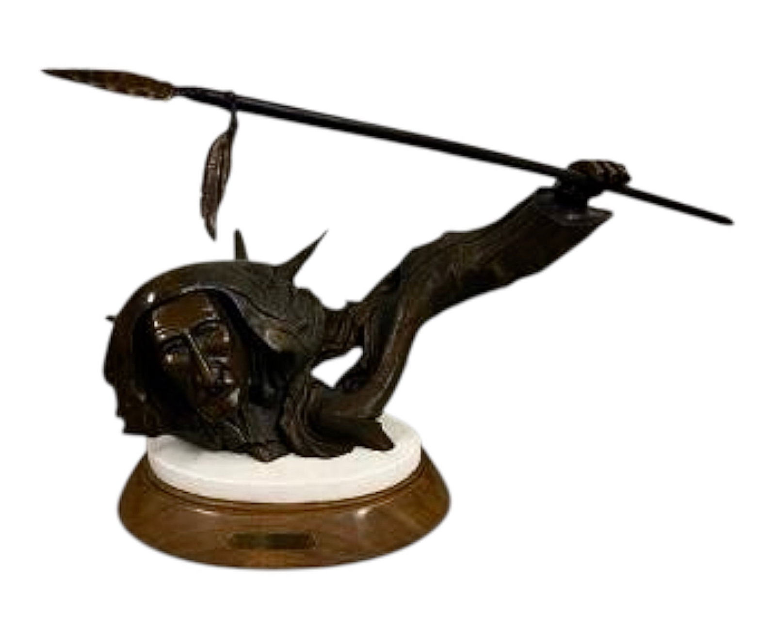 George Beach Bronze sculpture titled Unconquered (1 of 1)