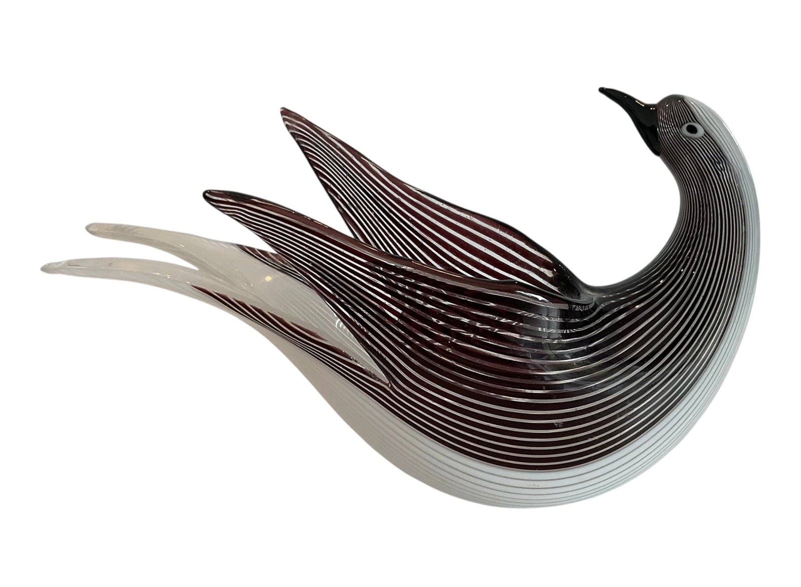 Dino Martens Aureliano Toso Murano bird sculpture circa 1950s: Dino Martens Aureliano Toso Murano bird sculpture circa 1950s