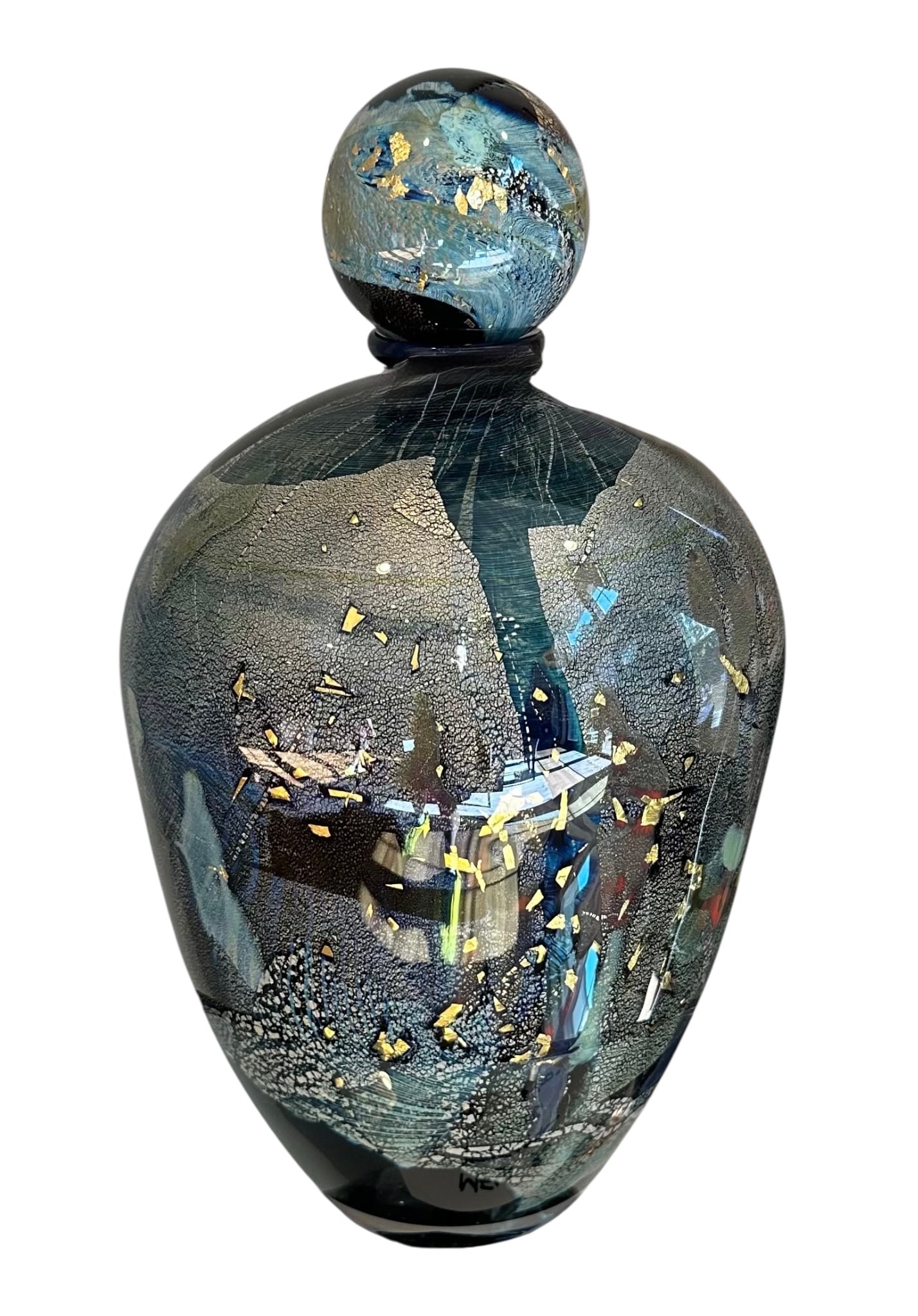 Jean Claude Navarro Large studio glass decanter: Jean Claude Navarro Large studio glass decanter