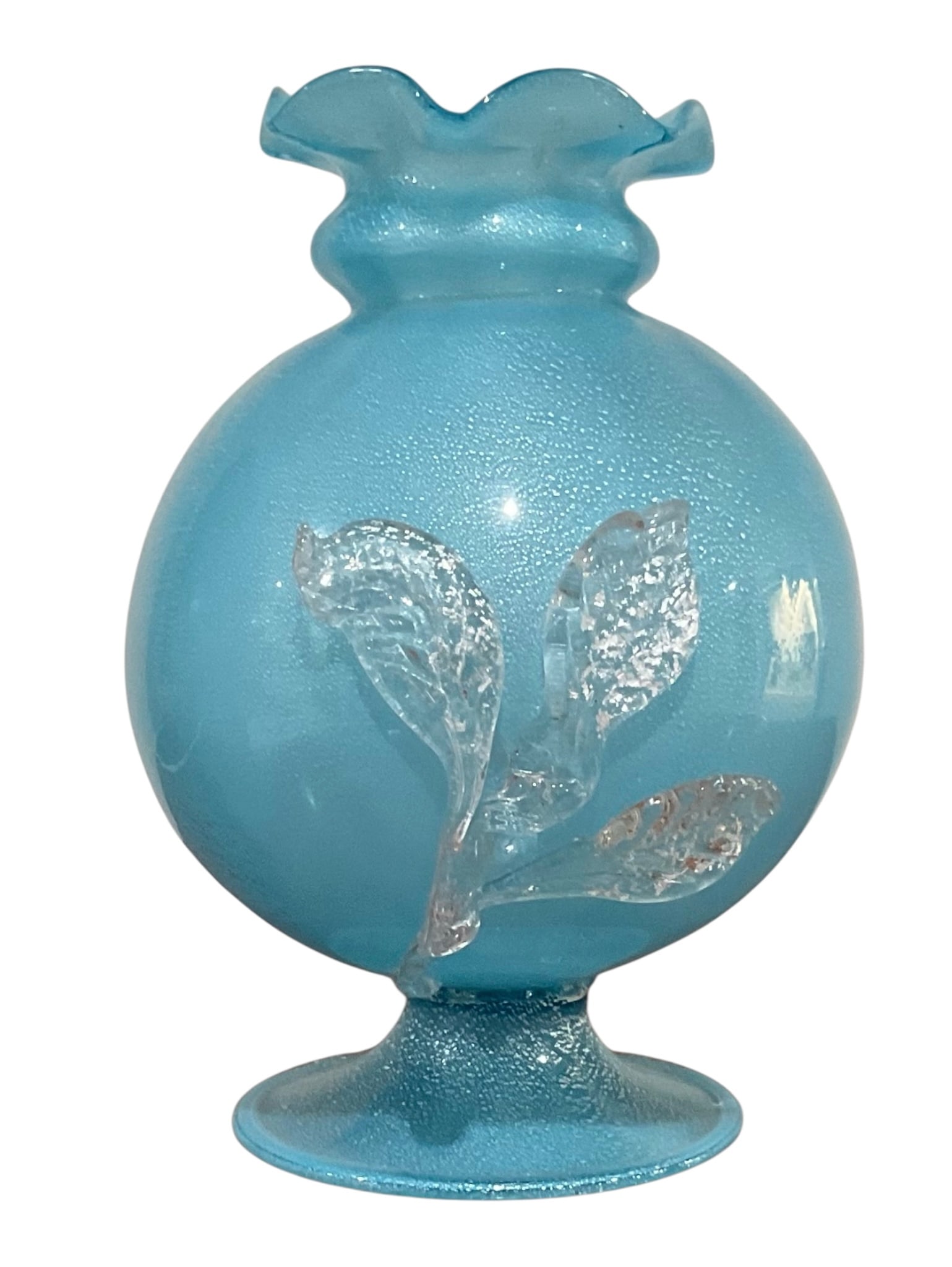 Fratelli Toso Model 9108 Murano art glass vase circa 1930's: Fratelli Toso Model 9108 Murano art glass vase circa 1930's