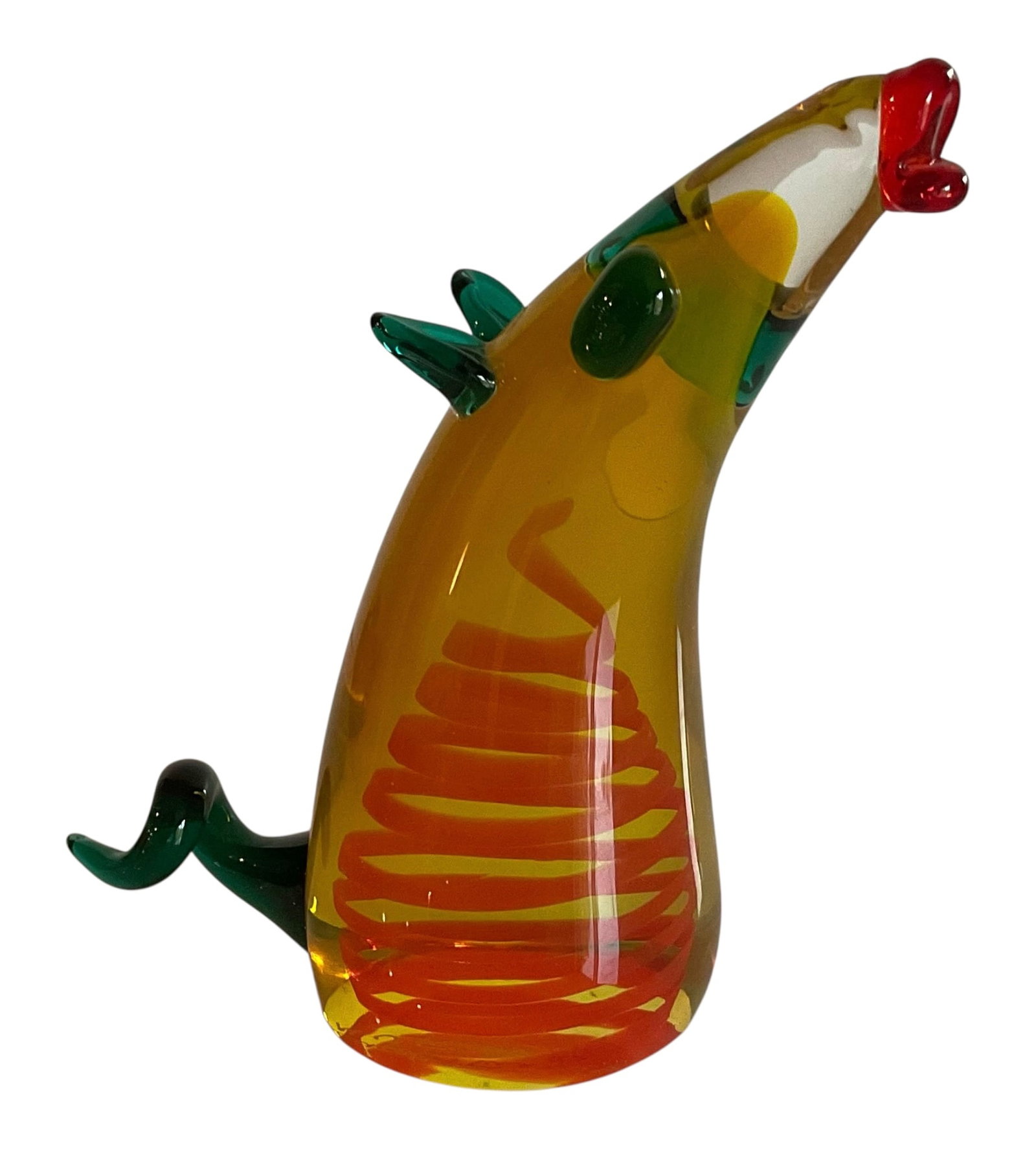Marcello Furlan Artist signed murano art glass sculpture of a mouse (1 of 1)