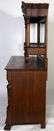 Large American Carved Oak Sideboard w/Claw Feet - 18