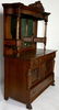 Large American Carved Oak Sideboard w/Claw Feet - 9