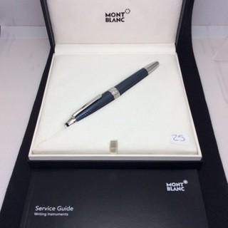 Mont Blanc: Mont Blanc Meisterstuck Solitaire blue Hour Le Grand 146, Model M23566, "M" nib 112889