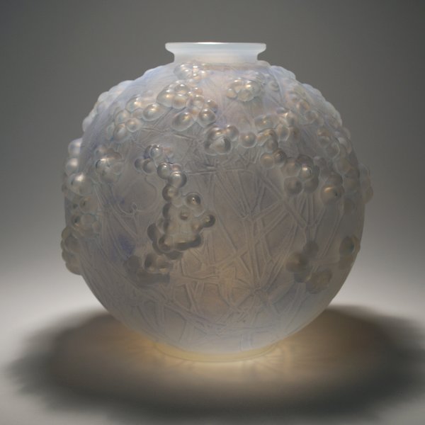 Rene Lalique Vase "Druide" introduced 1924