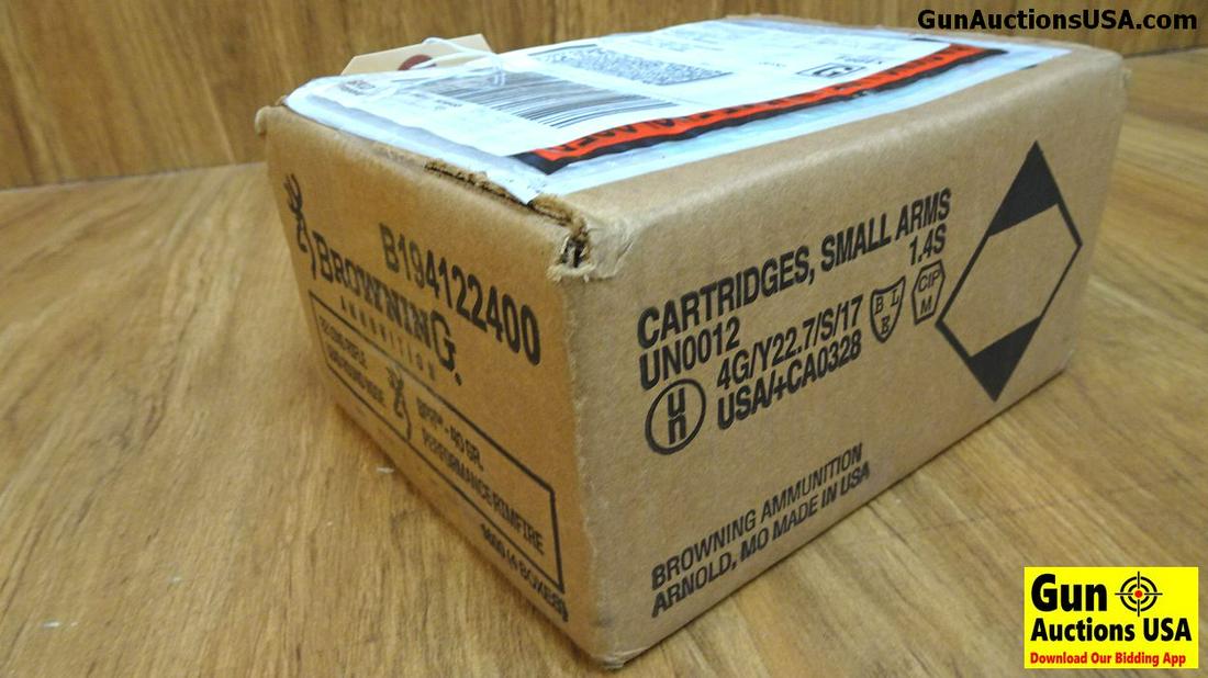 Browning BPR .22LR Ammo. 1600 Rounds of 40 Grain Lead: Browning BPR .22LR Ammo. 1600 Rounds of 40 Grain Lead Round Nose . (37559)