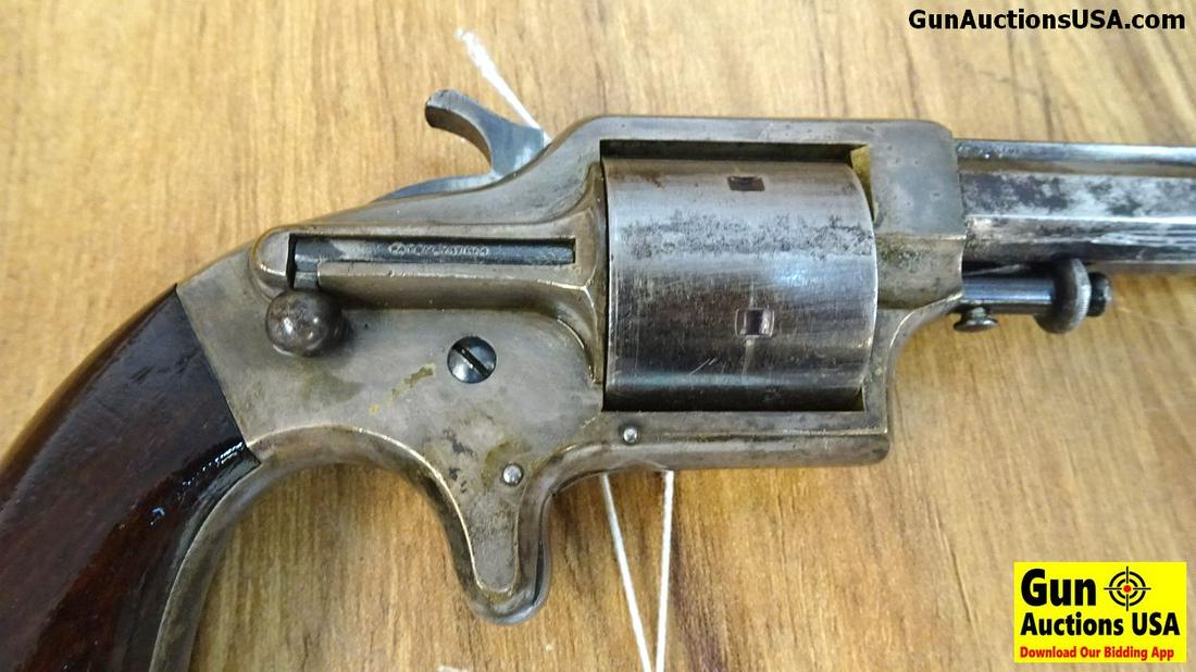 Plant Manufacturing Co Eagle Arms .32 Revolver. Good: Plant Manufacturing Co Eagle Arms .32 Revolver. Good Condition. 3.5" Barrel. Shiny Bore, Tight Action Steel Boot Pistol, 6 Shot, Octagonal Barrel, Fixed Sights, Hardwood Grips. Number 5759 out of 20,0