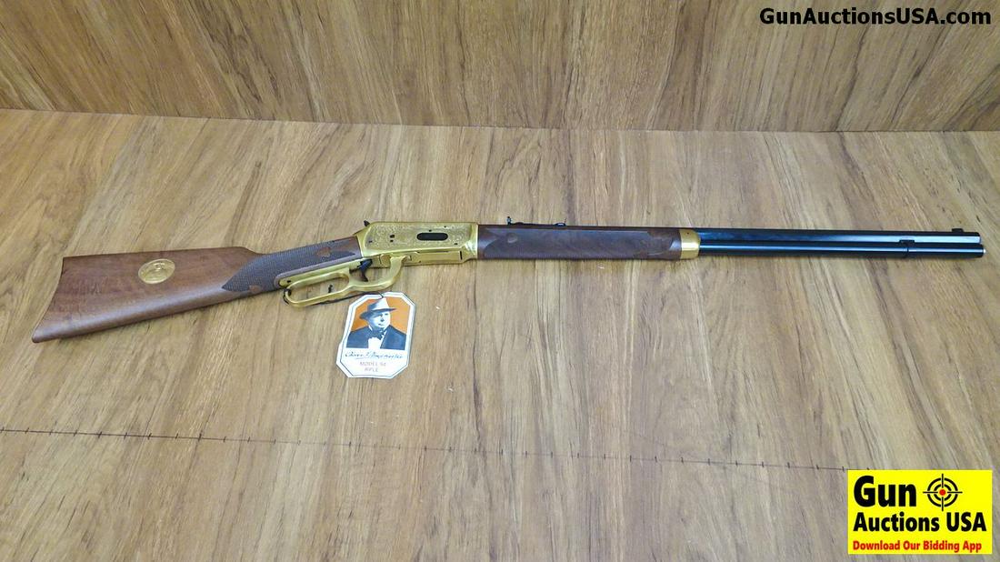 Winchester 94 OLIVER F. WINCHESTER .30-30 Lever Action: Winchester 94 OLIVER F. WINCHESTER .30-30 Lever Action Commemorative Rifle. NEW in Box. 24" Barrel. What a Beauty! This Rifle Is Outrageous, Sporting a 24 Inch Octagonal Barrel, Beautifully Checkered 