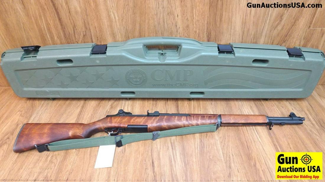 SPRINGFIELD ARMORY M1 .30-06 Semi Auto Rifle. Like New.: SPRINGFIELD ARMORY M1 .30-06 Semi Auto Rifle. Like New. 24" Barrel. Shiny Bore, Tight Action OUTSTANDING in Every Way! This Garand has Beautifully Tiger Striped Wood in a Original Military Oil Rubbed 