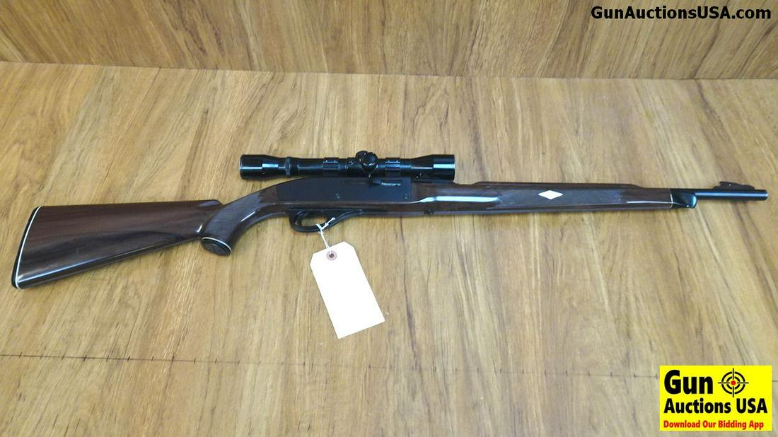 REMINGTON NYLON 66 .22 LR Semi Auto Rifle. Very Good.: REMINGTON NYLON 66 .22 LR Semi Auto Rifle. Very Good. 19" Barrel. Shiny Bore, Tight Action Retains Iron Sights, Original Loading Tube, Stock has Normal Handling Marks and has a Slight Scratch Near Muz