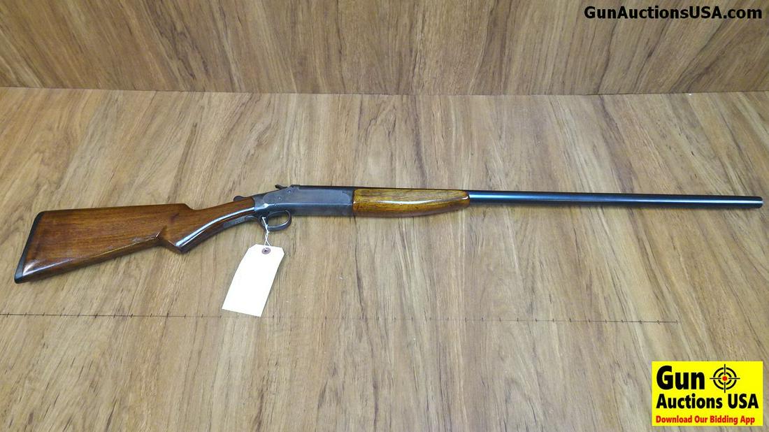 IVER JOHNSON Champion 12 ga. Single Shot Shotgun. Very: IVER JOHNSON Champion 12 ga. Single Shot Shotgun. Very Good. 30" Barrel. Shiny Bore, Tight Action Sports a Tight Action, As Old Single Shots go this One is Unusual. The Barrel and Lug were Forged in O