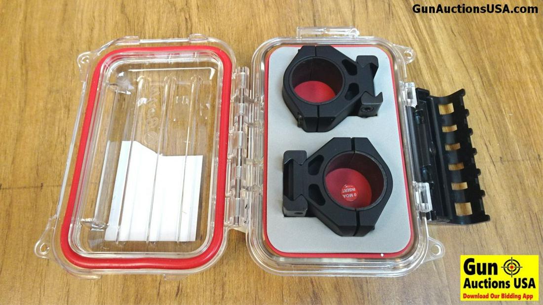 Burris XTR Signature Scope Rings. NEW in Box.: Burris XTR Signature Scope Rings. NEW in Box. Customizable Cant, 5-40 MOA, 30 mm, Height 1.25 Inch. . (39447)
