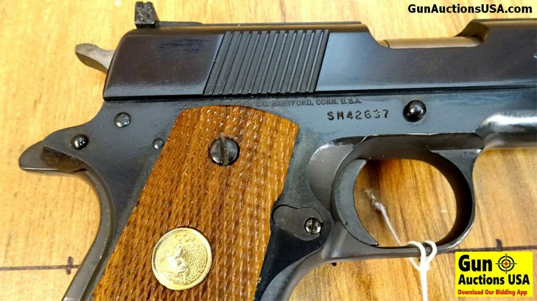 Colt Service Model ACE .22 LR Pistol. Excellent Conditi: Colt Service Model ACE .22 LR Pistol. Excellent Condition. 5" Barrel. Shiny Bore, Tight Action Features Proud Prancing Colt On left Side of Slide Clearly Visible, Polished Flats and Matt Rounds, Targe