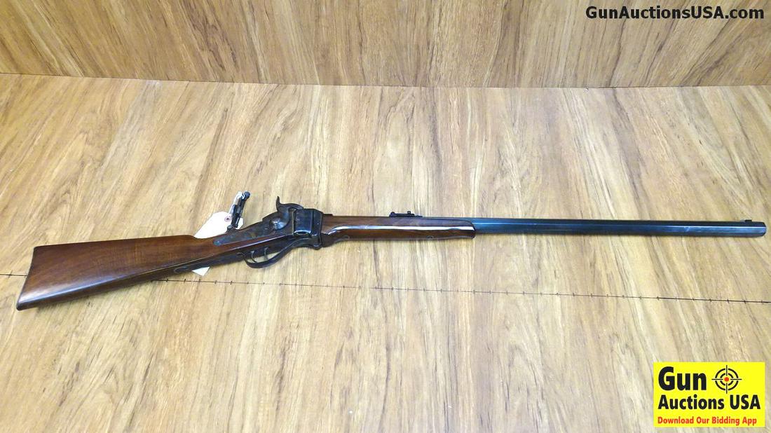 IAB Sharps Falling Block .45/70 Rifle. Excellent: IAB Sharps Falling Block .45/70 Rifle. Excellent Condition. 29" Barrel. This rifle made famous in the QUIGLEY DOWN UNDER movie was the standard for buffalo hunting in the Old West. Complete with doubl
