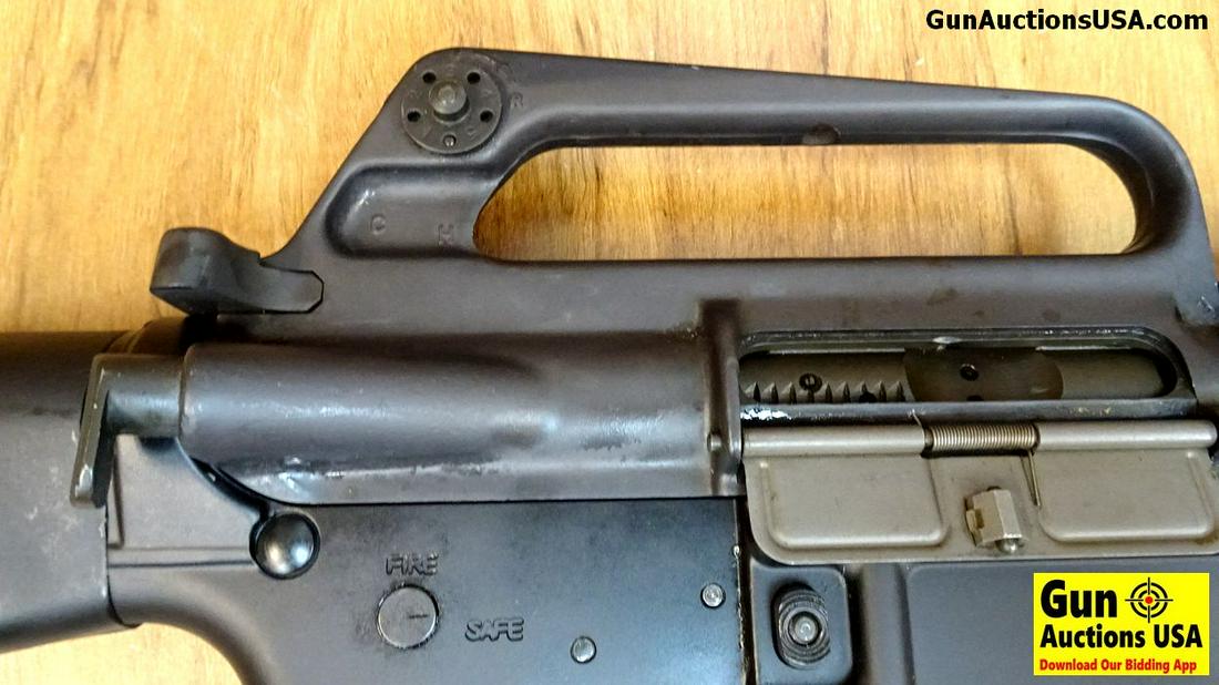 JV PRECISION MACHINE CO. M15SA 5.56 MM Semi Auto Rifle: JV PRECISION MACHINE CO. M15SA 5.56 MM Semi Auto Rifle Shiny Bore, Tight Action 20" Barrel Very Good USA .The Lower on this Weapon is JV Precision Machine Company, Stamped LBR Arms. The Upper on the W