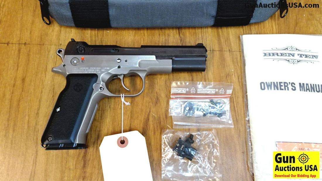 DORNAUS & DIXON ENT INC. BREN TEN 10 MM MIAMI VICE: DORNAUS & DIXON ENT INC. BREN TEN 10 MM MIAMI VICE Pistol. Excellent Condition. 5" Barrel. Shiny Bore, Tight Action Extremely Hard to Find and Very Well Made! This was the Star Of Miami Vice, Features