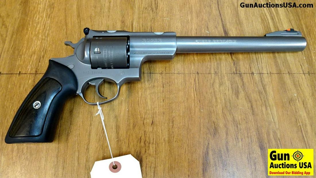 Ruger SUPER REDHAWK .454 CASULL Revolver. Excellent: Ruger SUPER REDHAWK .454 CASULL Revolver. Excellent Condition. 9.5" Barrel. Shiny Bore, Tight Action Very Capable and Rugged! This CASULL Also Shoots 45LC. Weapon is Finished in Rugers Target Grey, Si