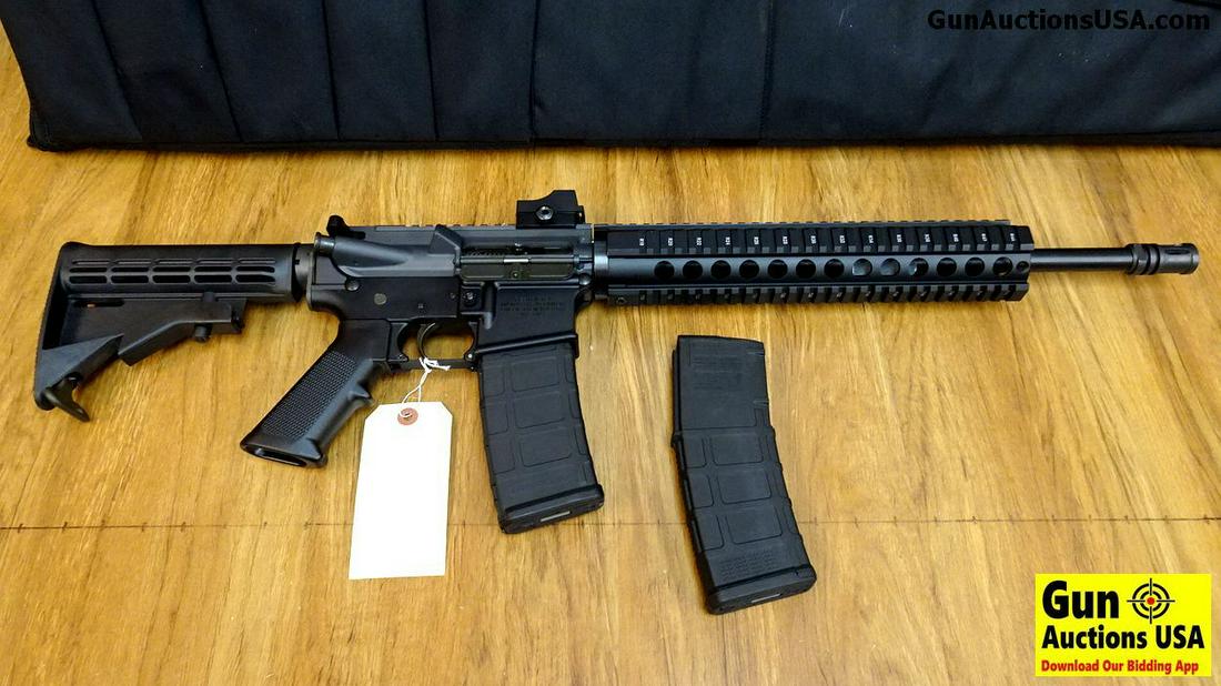 Colt LAW ENFORCEMENT CARBINE 5.56 NATO LAW ENFORCEMENT: Colt LAW ENFORCEMENT CARBINE 5.56 NATO LAW ENFORCEMENT STAMPED Rifle. Like New. 16" Barrel. Shiny Bore, Tight Action Barrel Marked 5.56 NATO with a 1:8 Twist. Receiver is Stamped Restricted Military G