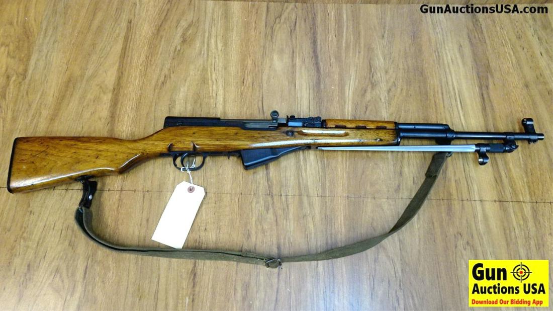 NORINCO SKS 7.62 x 39 COLLECTOR'S Rifle. Excellent: NORINCO SKS 7.62 x 39 COLLECTOR'S Rifle. Excellent Condition. 20" Barrel. Shiny Bore, Tight Action This SKS is Very Clean, Retains its Original Military Iron Sights and Bayonet. All Matching Numbers E