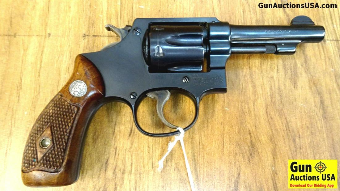 Smith & Wesson .32 Long COLLECTOR'S Revolver. Very: Smith & Wesson .32 Long COLLECTOR'S Revolver. Very Good. 3.25" Barrel. Shiny Bore, Tight Action Pinned Barrel with Fixed Sights, Serrated Case Hardened Trigger and Checkered Case Hardened Hammer, Barr