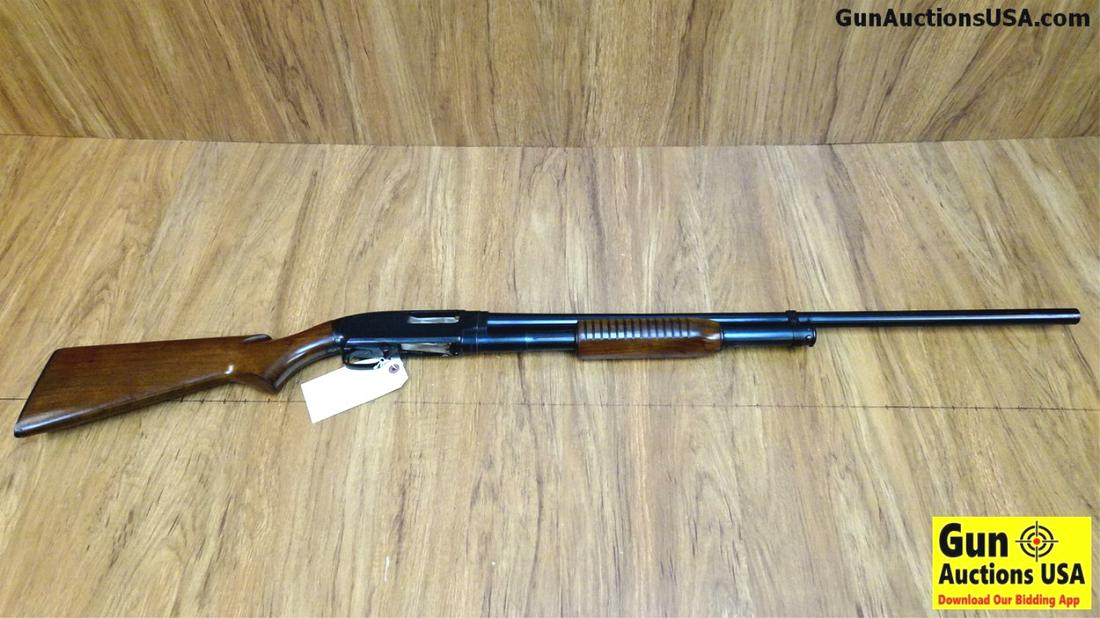 Winchester Model 12 12 ga. Shotgun. Very Good. 30": Winchester Model 12 12 ga. Shotgun. Very Good. 30" Barrel. Shiny Bore, Tight Action Plain Barrel with Silver Bead Front, Chambered for 2 3/4 Inch Shells and is Choke Full, Corn Cob Front end with Smoo