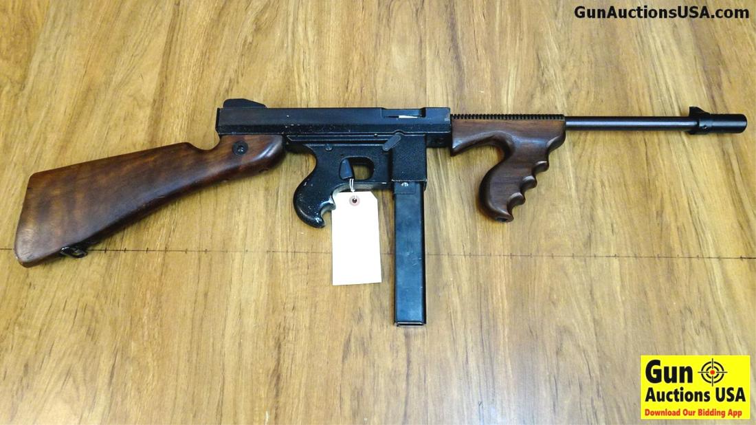 VOLUNTEER ENTERPRISES INC CAMMANDO MARK III .45 ACP: VOLUNTEER ENTERPRISES INC CAMMANDO MARK III .45 ACP Rifle. Very Good. 16.5" Barrel. Shiny Bore, Tight Action Thompson Style Featuring Fixed Sights, Pistol Grip Forend, with Non Removable Rear Stock, B