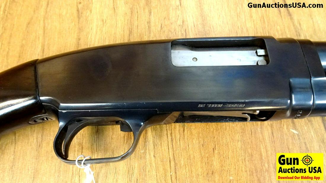 Savage Arms Model 28 12 ga. Shotgun. Very Good. 30": Savage Arms Model 28 12 ga. Shotgun. Very Good. 30" Barrel. Shiny Bore, Tight Action Features a Beautiful Figured Rear Stock, Plain Barrel with a Silver Bead Front, Corn cob Forend, Safety is On the T
