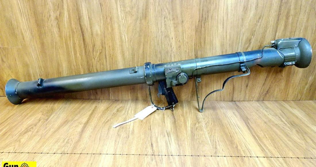 U.S. ARMY M20A1B1 Inert Launcher. Very Good. Anti Tank: U.S. ARMY M20A1B1 Inert Launcher. Very Good. Anti Tank Rocket Launcher, 3.5 Inch, Manufactured by Birtman Electric. The Tube has been Functionally De-Activated Per BATFE Regulations by Welding a Rod i