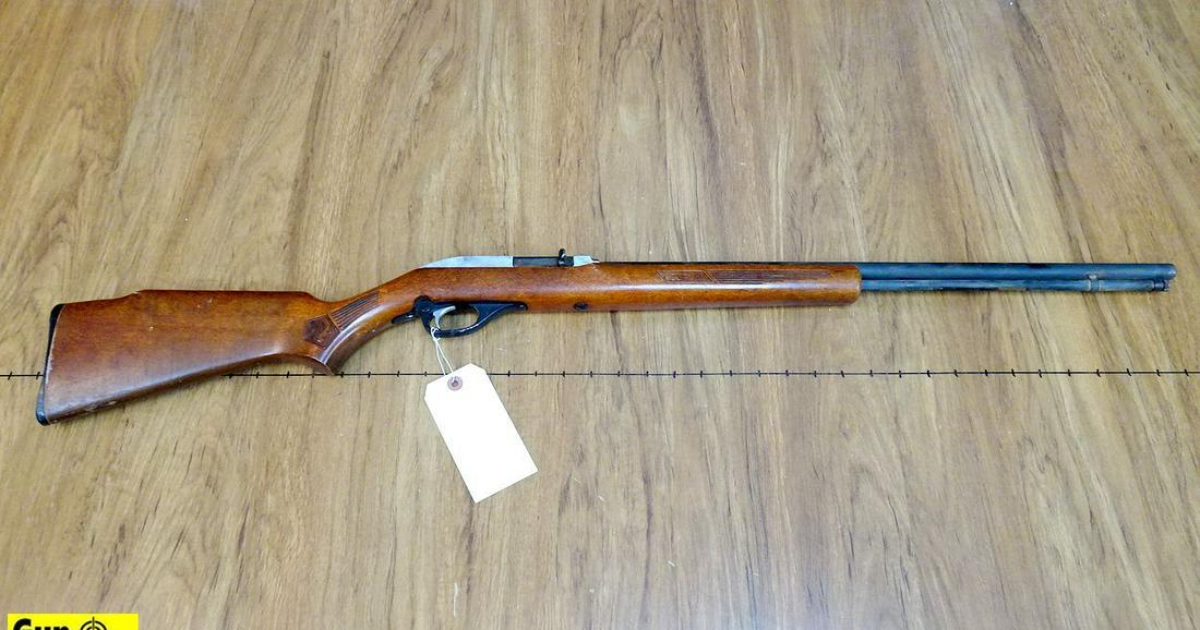 GLENFIELD 60 .22 LR Rifle. Good Condition. 22" Barrel.: GLENFIELD 60 .22 LR Rifle. Good Condition. 22" Barrel. Shootable Bore, Tight Action Receiver Retains a Scope Groove, Stock is Without Cracks, Stocks are Pressed Checkered With Squirrels and Oak Leaves