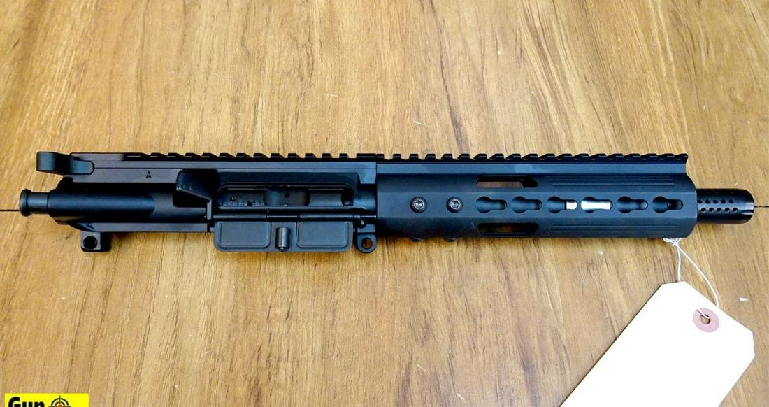 AR15 Pistol 5.56 Upper. Like New. 7" Barrel. T Marked: AR15 Pistol 5.56 Upper. Like New. 7" Barrel. T Marked Upper with Charging handle, Bolt Carrier Grip, Forward Assist and Dust Cover. Forend Is Key mod Full Float Rail with Low Profile Gas Block, Barrel